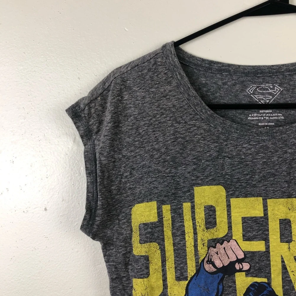 Superman Graphic T-Shirt Dress - Picture 2 of 5